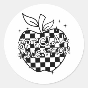 Special Education Teacher Dream Team Sped Teacher Classic Round Sticker
