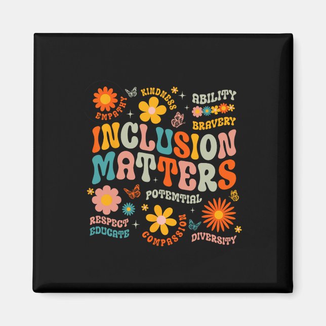 Special Education Teacher Inclusion Problems Autis Magnet (Front)