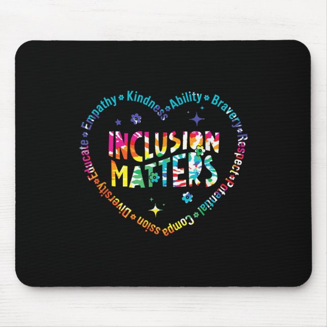Special Education Teacher Inclusion S Autism _1  Mouse Pad (Front)