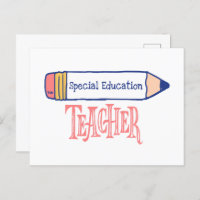 Special Education Teacher Pencil Design