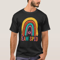 Special Education Teacher SPED Leopard Boho Rainbo