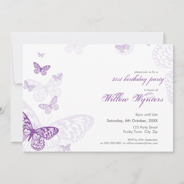 SPECIAL EVENT INVITES :: butterflies 3L (Front)