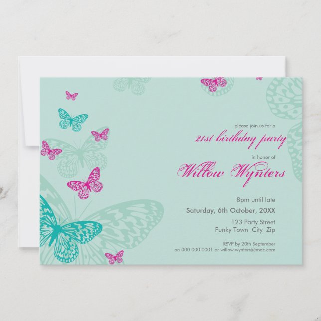 SPECIAL EVENT INVITES :: butterflies 5L (Front)