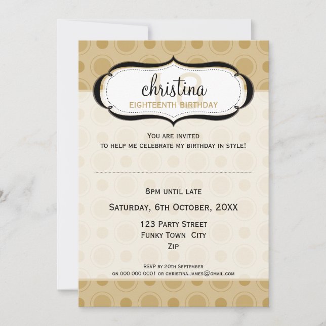 SPECIAL EVENT INVITES :: delicious 1P (Front)
