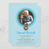 SPECIAL EVENT INVITES lovely photo spot blue