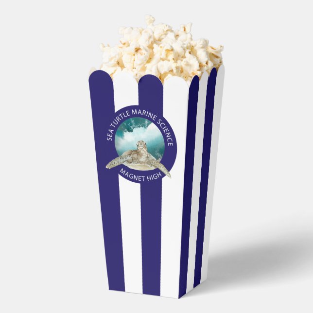 Special Event Movie Night Company Logo Popcorn Favour Box (Popped)