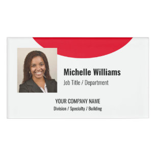 Special Event PHOTO Name Tag