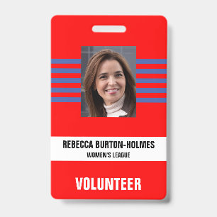 SPECIAL EVENT SECURITY PASS - Photo I.D. ID Badge