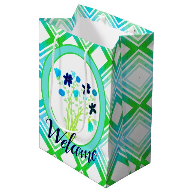 Special Event Welcome Gift Bag Medium Size (Front Angled)