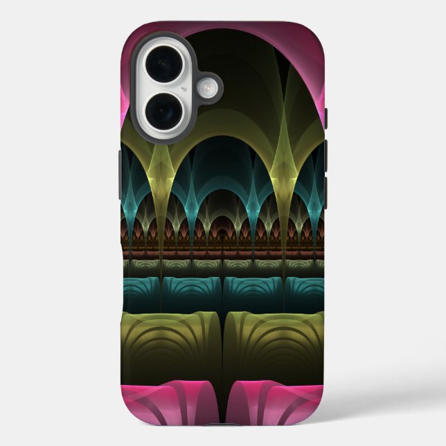 Special Fantasy Pattern Abstract Colourful Fractal Case-Mate iPhone Case (Back)