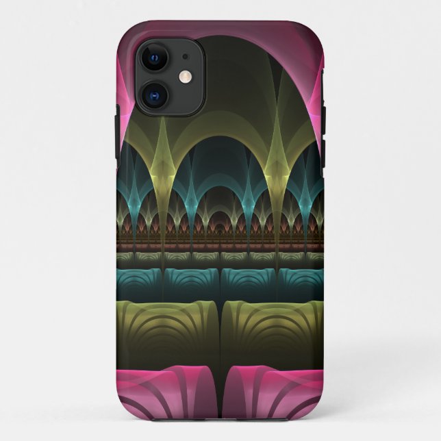 Special Fantasy Pattern Abstract Colourful Fractal Case-Mate iPhone Case (Back)