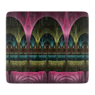 Special Fantasy Pattern Abstract Colourful Fractal Cutting Board