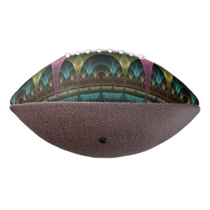 Special Fantasy Pattern Abstract Colourful Fractal Football