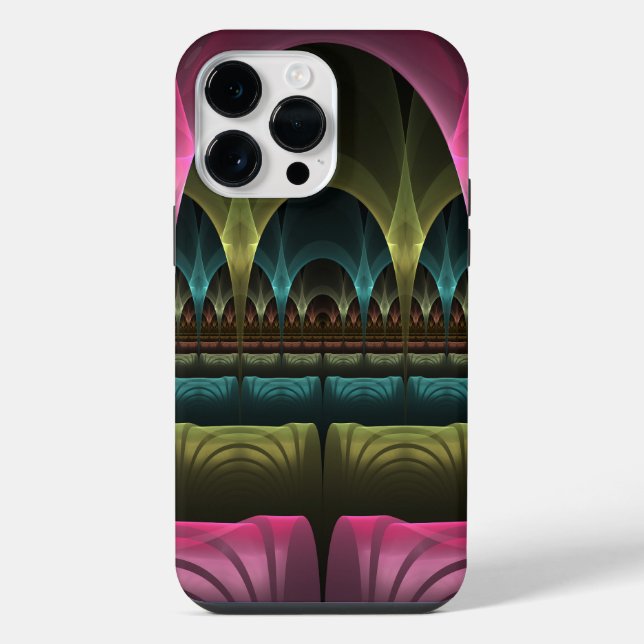 Special Fantasy Pattern Abstract Colourful Fractal iPhone Case (Back)