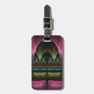 Special Fantasy Pattern Abstract Colourful Fractal Luggage Tag