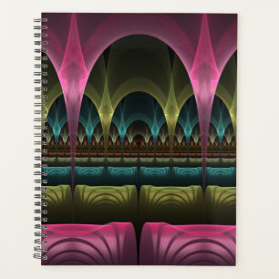 Special Fantasy Pattern Abstract Colourful Fractal Planner