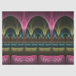 Special Fantasy Pattern Abstract Colourful Fractal Tissue Paper