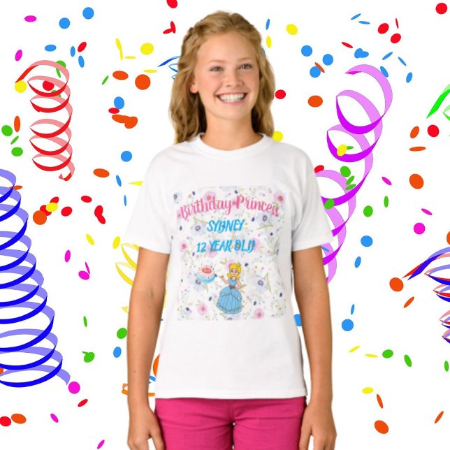 Special for Birthday Princess Girl's T-Shirt  (Creator Uploaded)