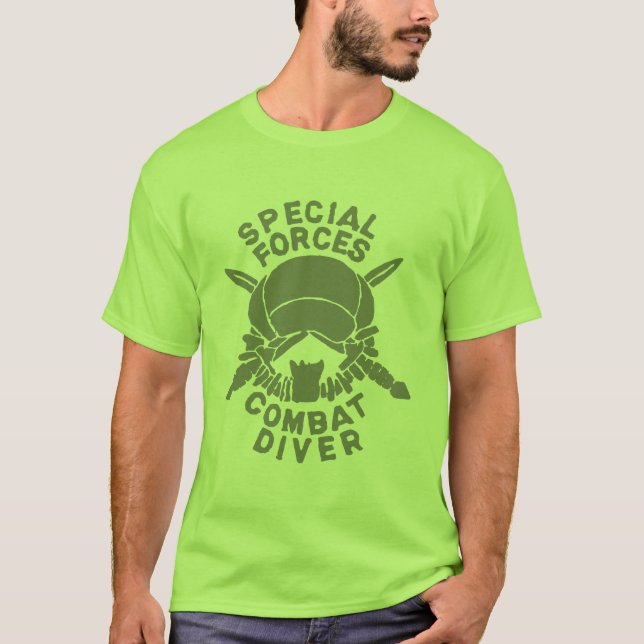 Special Force Combat Diver T-Shirt (Front)