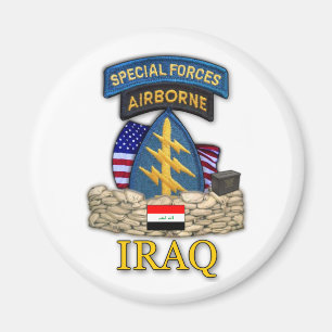 special forces green berets iraq war veterans Magn Magnet