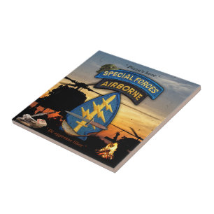 Special Forces Green Berets lrrp lrrps snipers Tile
