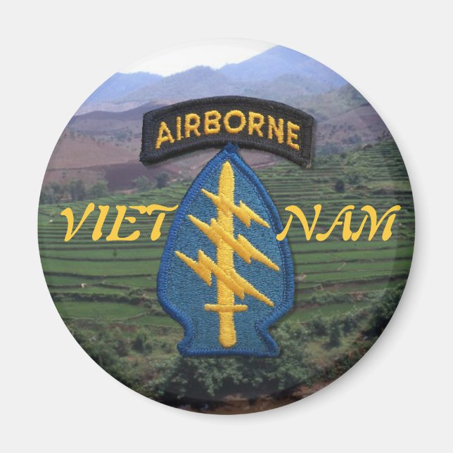 special forces green berets vietnam Magnet (Front)