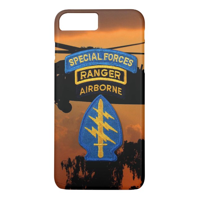 Special Forces Group Green Berets SF SOF SFG SOC Case-Mate iPhone Case (Back)