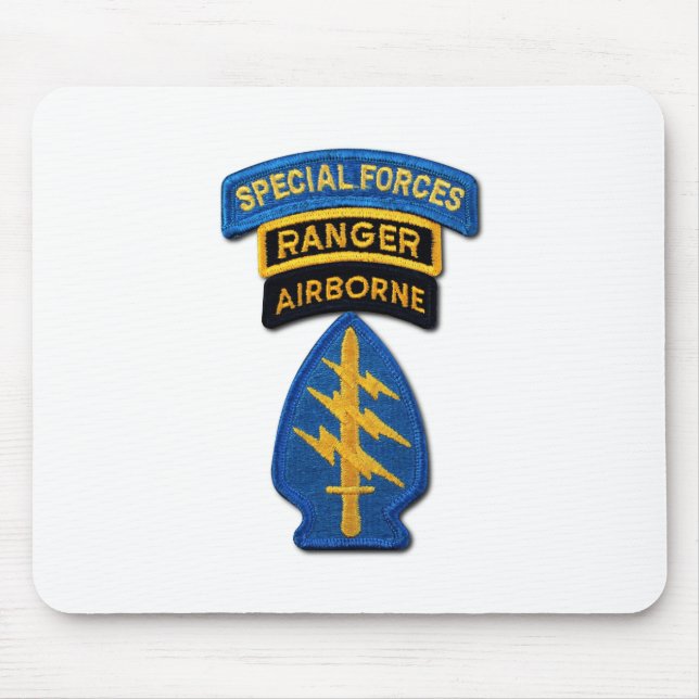 Special Forces Group Green Berets SF SOF SFG SOC Mouse Pad (Front)