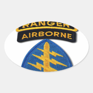Special Forces Group Green Berets SF SOF SFG SOC Oval Sticker