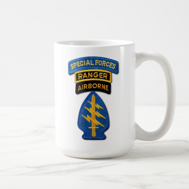 Special Forces Group Green Berets SF SOF SFGA Coffee Mug (Right)