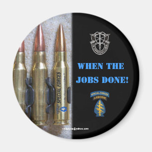 special forces group iraq Magnet green berets