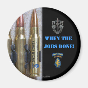 special forces group vets iraq Magnet green berets