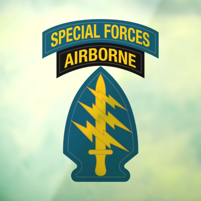 Special Forces insignia Airborne Tab (Sheet 3)