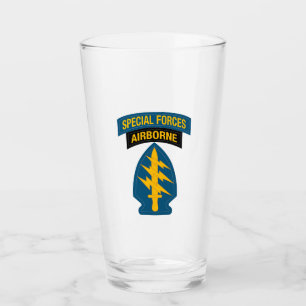Special Forces insignia Airborne Tab Glass