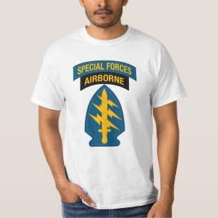Special Forces insignia Airborne Tab T-Shirt