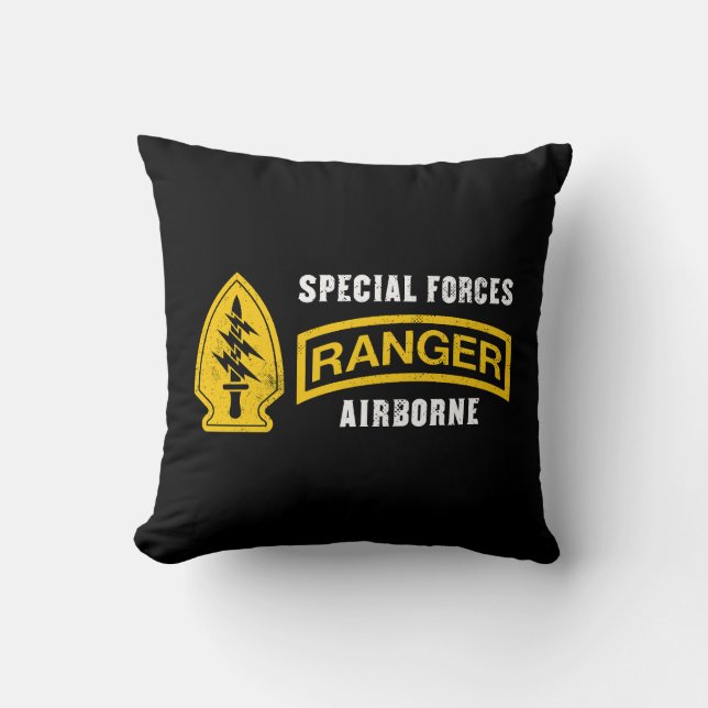 Special Forces, Ranger, Airborne: Elite Warriors Cushion (Front)