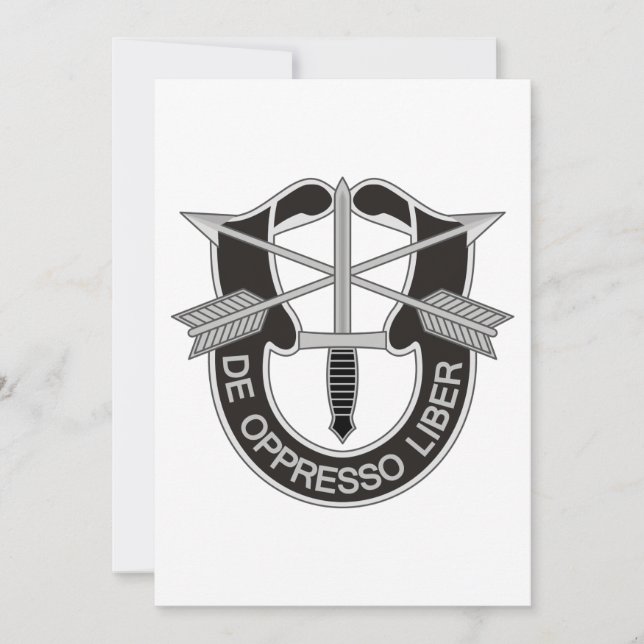 Special Forces SF De Oppresso Liber (Front)