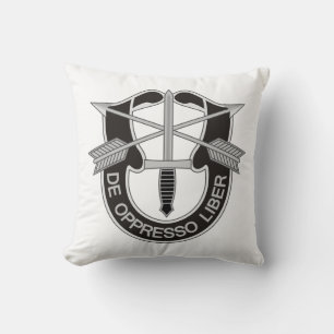 Special Forces SF De Oppresso Liber Cushion