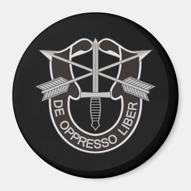 Special Forces SF De Oppresso Liber Magnet (Front)