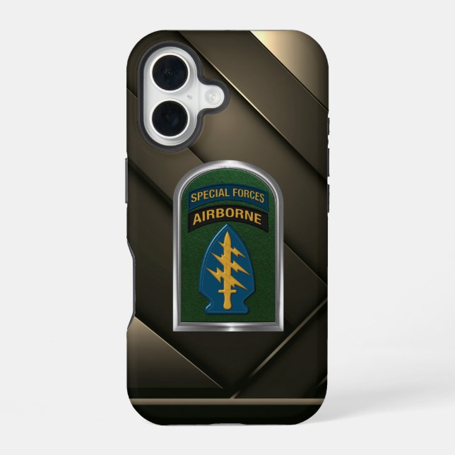 Special Forces SF iPhone 16 Case (Back)