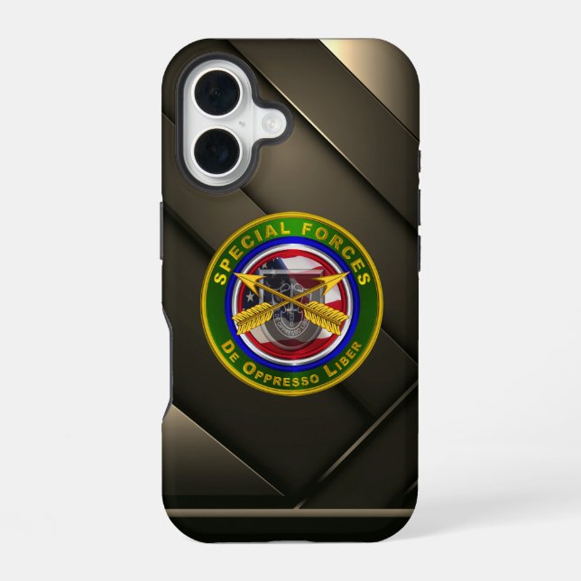 Special Forces SF iPhone 16 Case (Back)