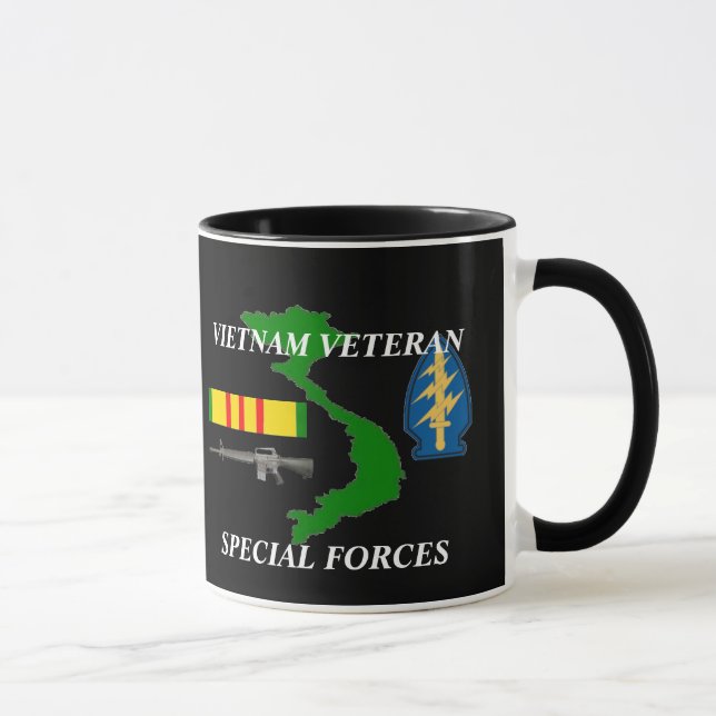 Special Forces Vietnam Veteran Coffee Mugs (Right)