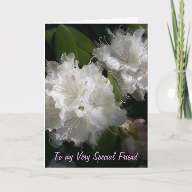 Special Friend Card (Front)