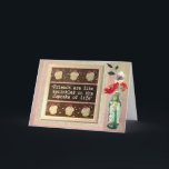 Special Friend Message Floral Birthday Card<br><div class="desc">This is a very unique card for a special friend.  It reminds us of how important they are in our lives and shares that thought with them.  Watercolor flowers and cheerful cupcakes to emphasize that message.</div>
