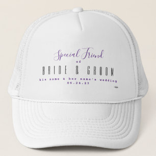 Special Friend Personalised hat HAMbyWG