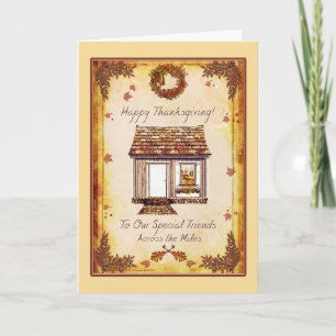 Special Friends Thanksgiving Across the Miles Card