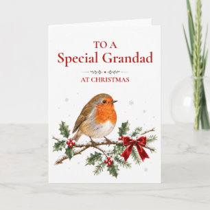 Special Grandad Christmas Card