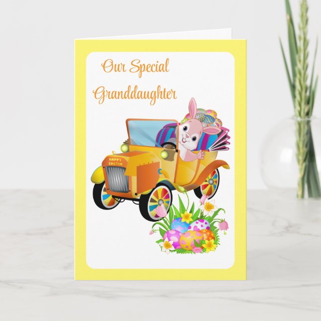 Special Granddaughter Easter Card (Front)