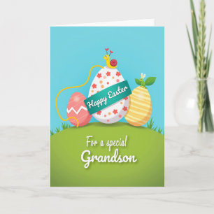 Special Grandson Easter Card