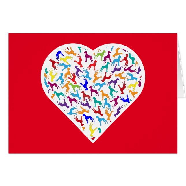 Special Great Dane Mum Valentine  (Front Horizontal)